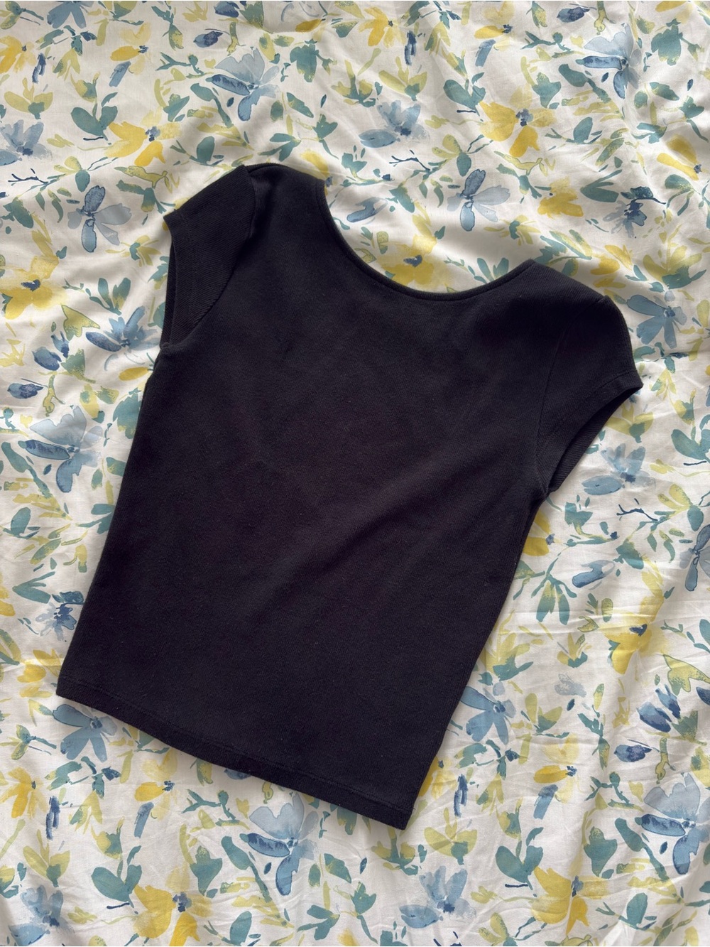 American Eagle Outfitters Black Backless Top